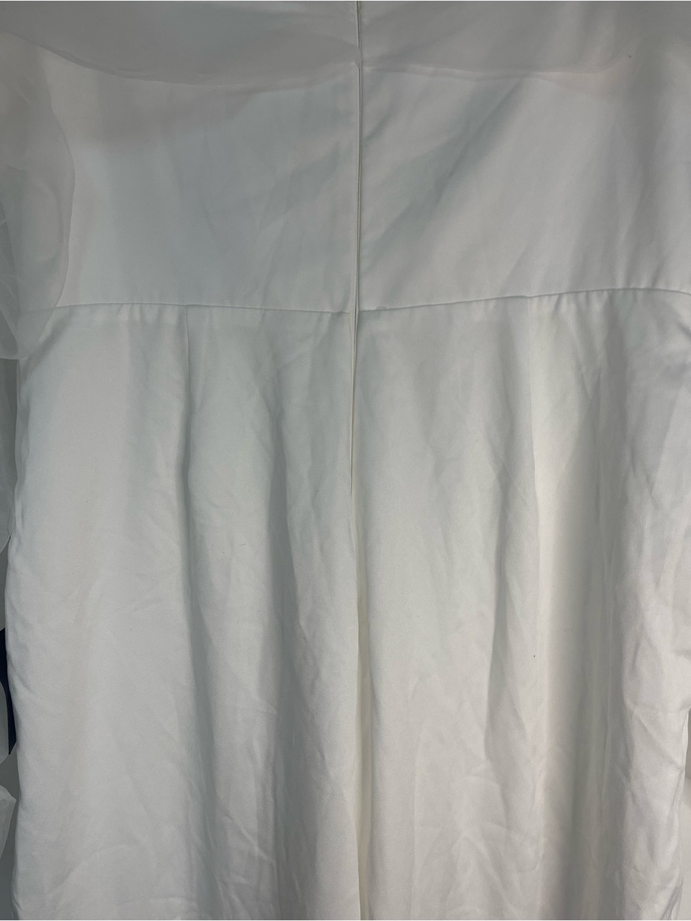 Lulus Eternal Bliss Tulle Off-the-Shoulder Jumpsuit White - Picture 9 of 16
